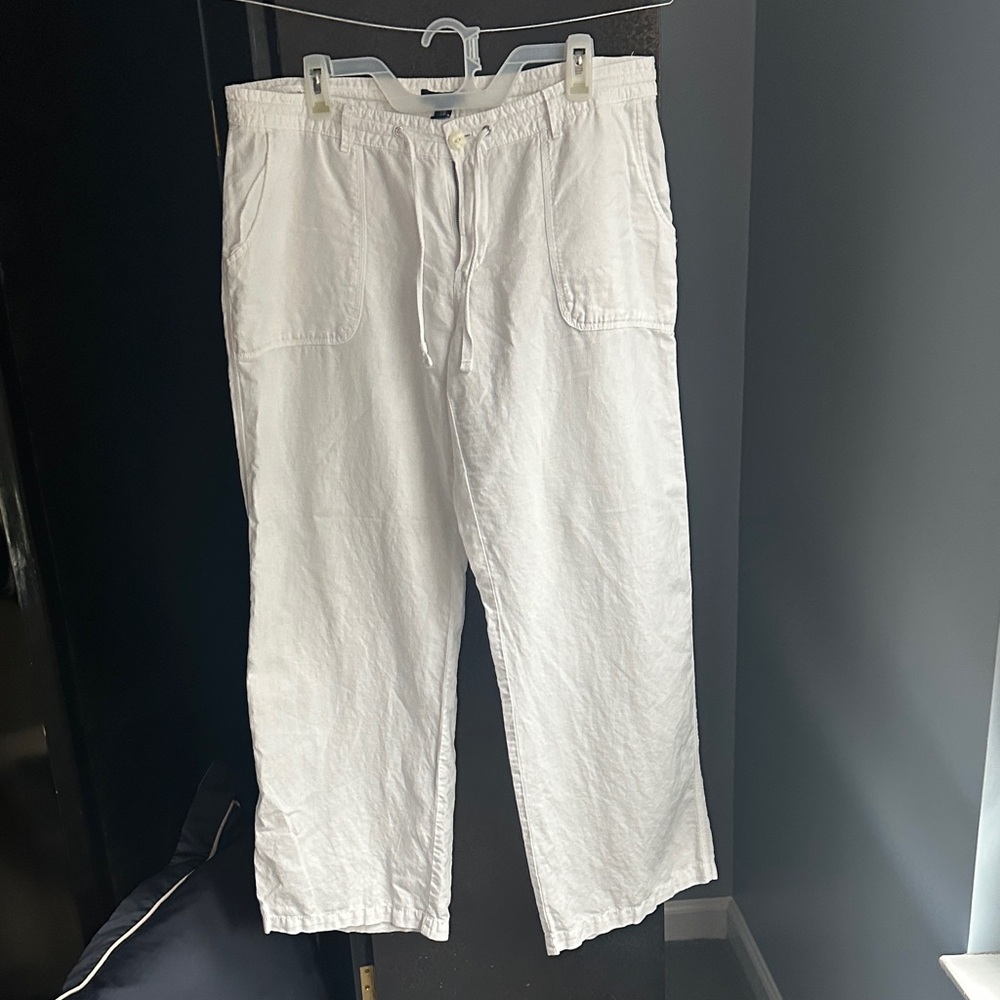 GAP Womens White Chino Pants